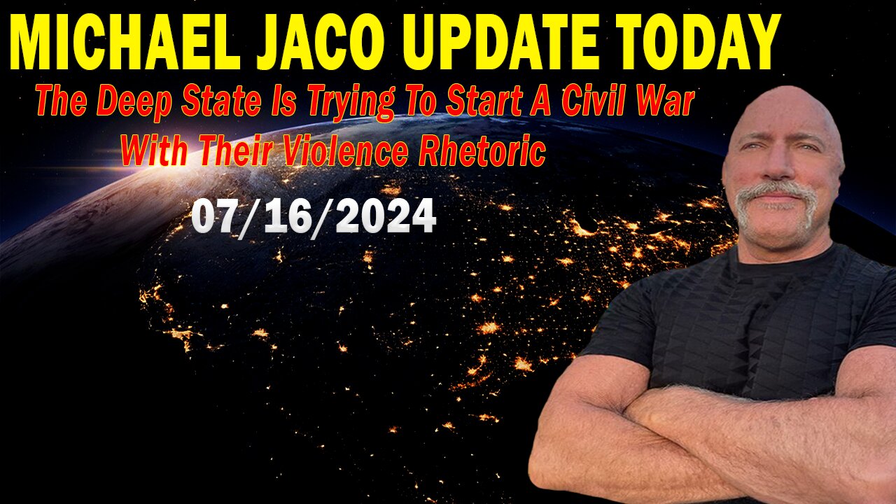 Michael Jaco Update: "More Insights The Assassination Attempt Was A Reversal Of Deep State Playbook"