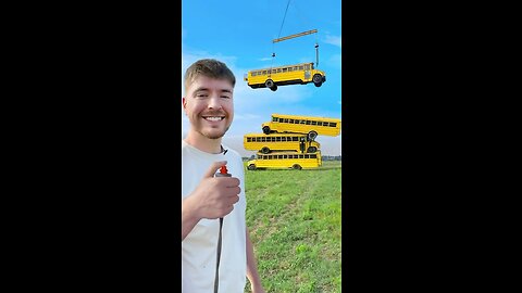 How Many School Buses Can We Stack?