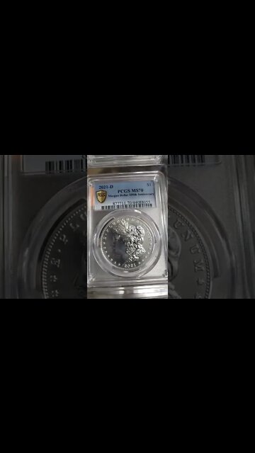 2021 Silver Morgan Dollar Coins! #shorts #coin