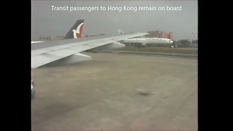 THE SIGHT & THE SOUND 1/4 : Cathay Pacific B 777-267 VR-HNB documentary from Seoul-Kimpo to Taipei