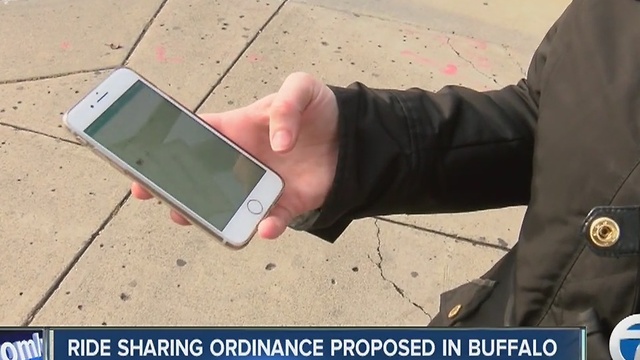 Ride sharing ordinance proposed in Buffalo