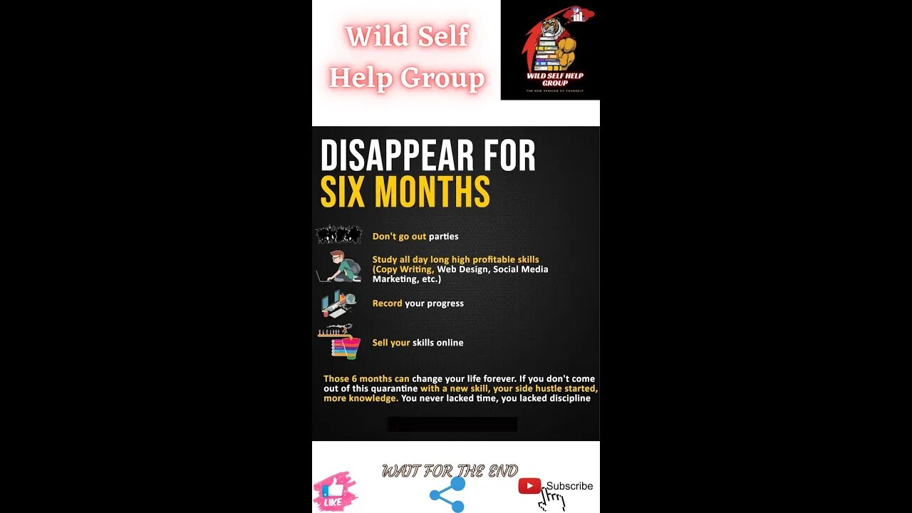 🔥Disappear for six months🔥#shorts🔥#viralshorts🔥#motivation🔥#wildselfhelpgroup🔥