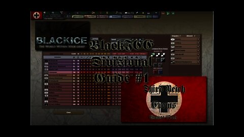 Hearts of Iron 3: TFH BlackICE Divisional Guide #1