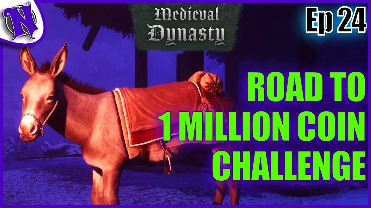 MEDIEVAL DYNASTY GAMEPLAY | Road to 1 Million Coin Challenge Ep24