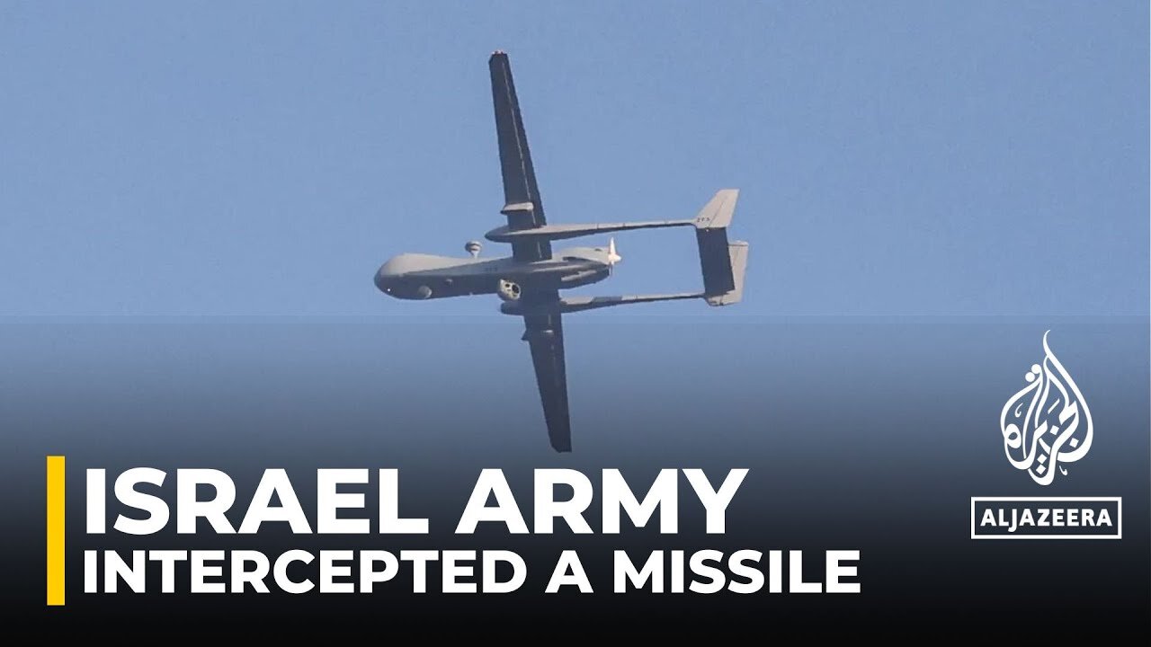 Israel army says it intercepted missile from Red Sea region