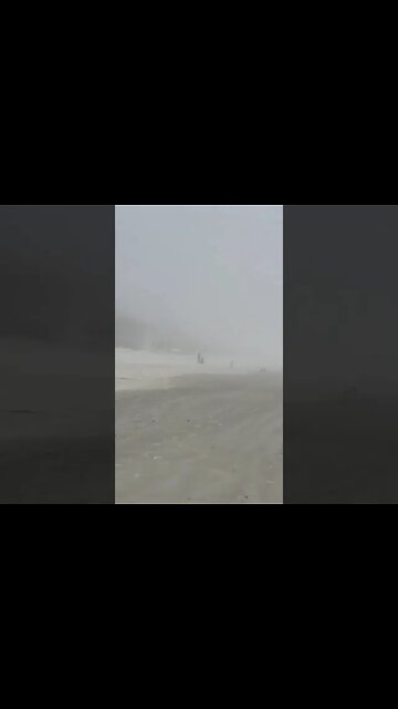 Wow! Weird Fog turned beach goers into shuffling zombies! 🧟‍♂️🧟‍♀️ #shorts