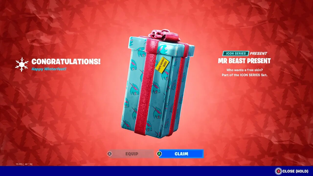 Fortnite WINTERFEST 2022 ALL PRESENTS!