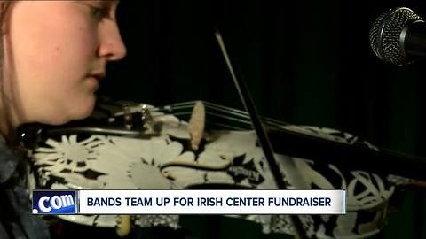 Band team up for Irish Center fundraiser