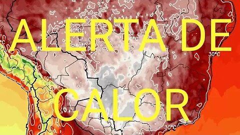 Calorão chegando