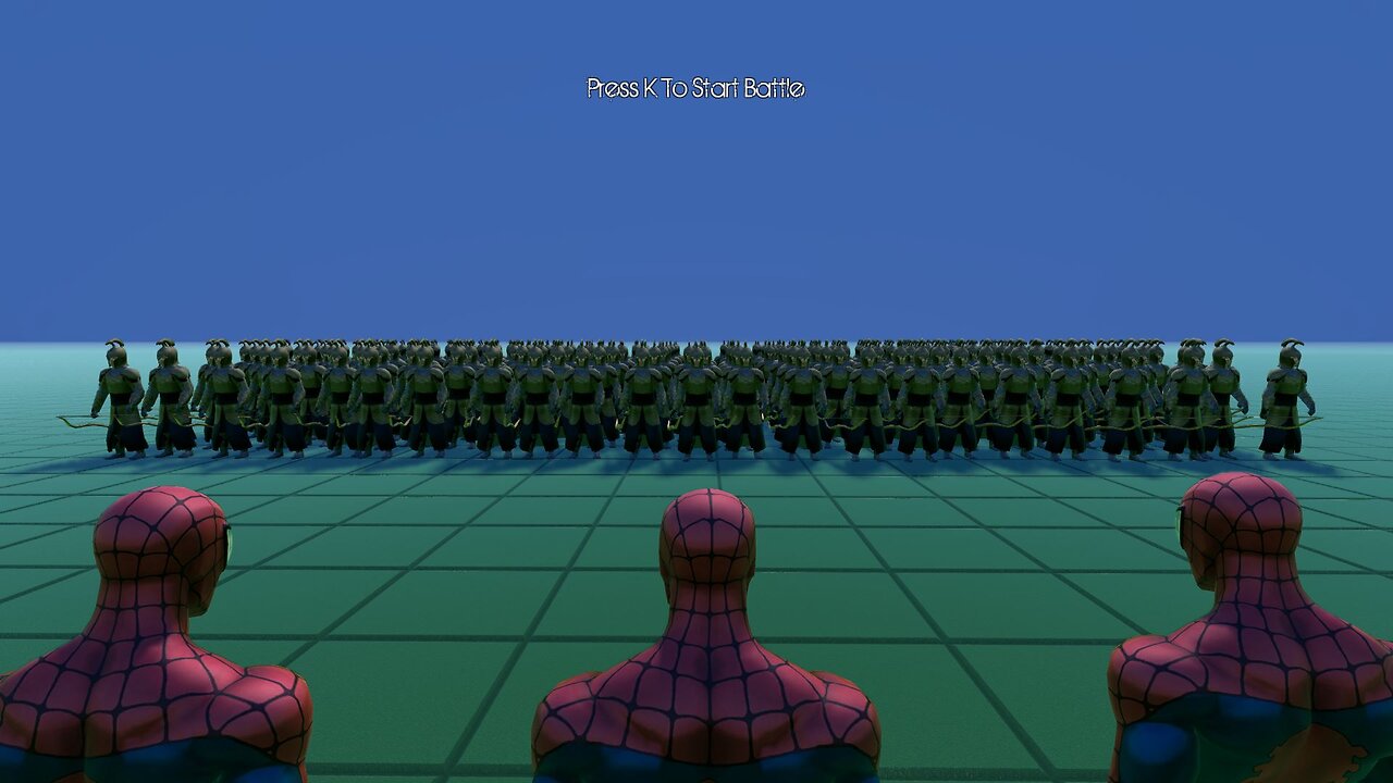 250 Spider-Man's Versus 250 Elven Archers || Ultimate Epic Battle Simulator