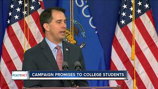 PolitiFact Wisconsin: Walker's promises to college students