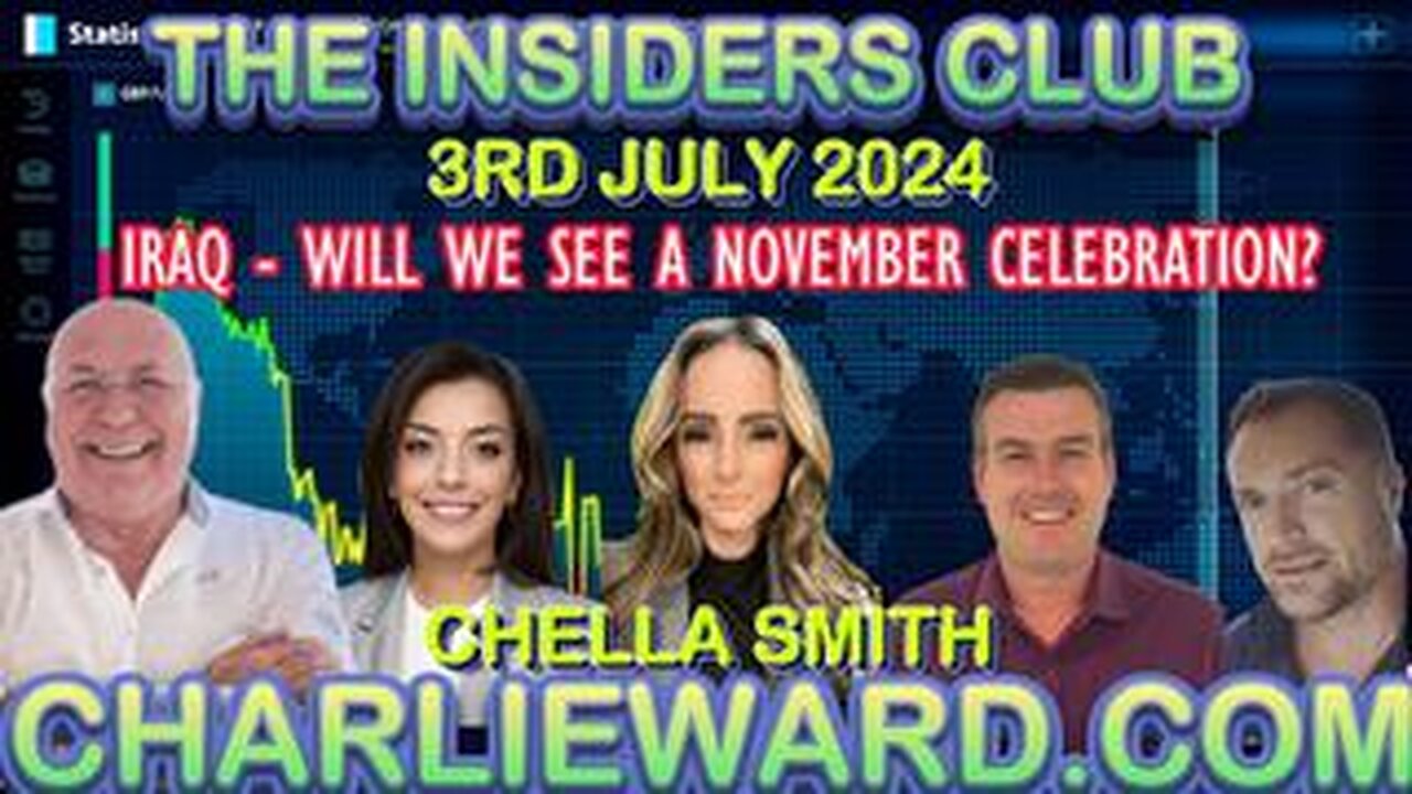 CHARLIE WARD POP'S ON THE INSIDERS CLUB -IRAQ -WILL WE SEE A NOVEMBER CELEBRATION? WITH CHELLA