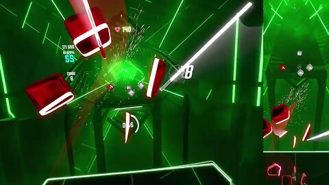 (beat saber) broodroost3r - last christmas remix (jackyhardstyle style) [mapper: interz]