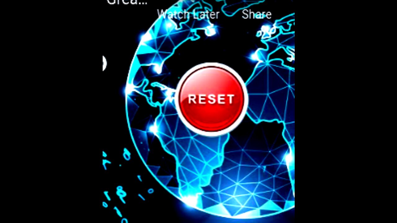 Great Reset, Not Just In Your Hand But In Your Hand. Mark Of The Beast