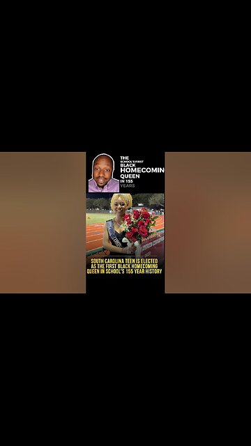 South Carolina first black homecoming queen in 155 years 🤯