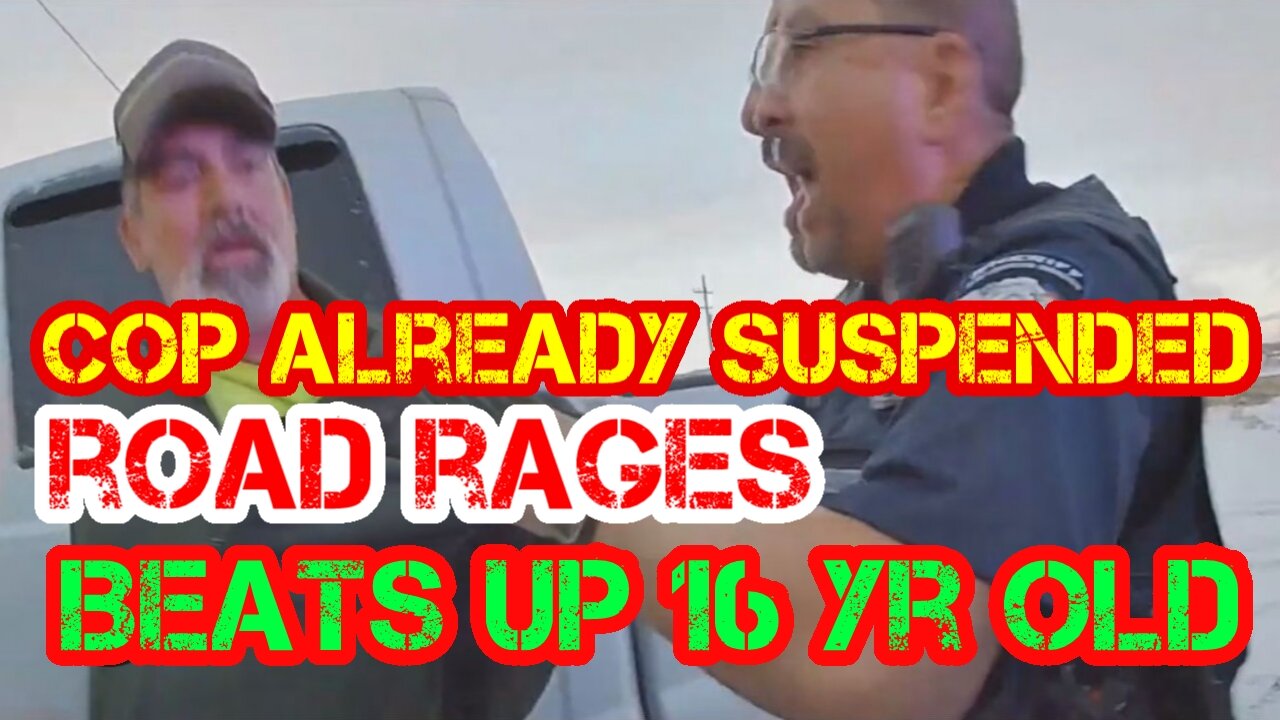 ROADRAGE cop off duty fights 16yr old
