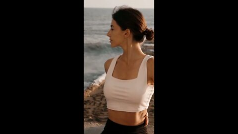 Yoga Woman | Stretching 8 Minutes #yoga #yogaforbeginners #yogalife #music #meditation #woman