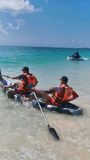 Kayaking Fun in Cancun Mexico