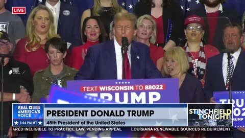 JUAN O SAVIN - PRESIDENT TRUMP LIVE FROM GREEN BAY, WI 4-2-24