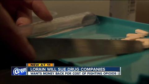 Lorain will sue drug companies