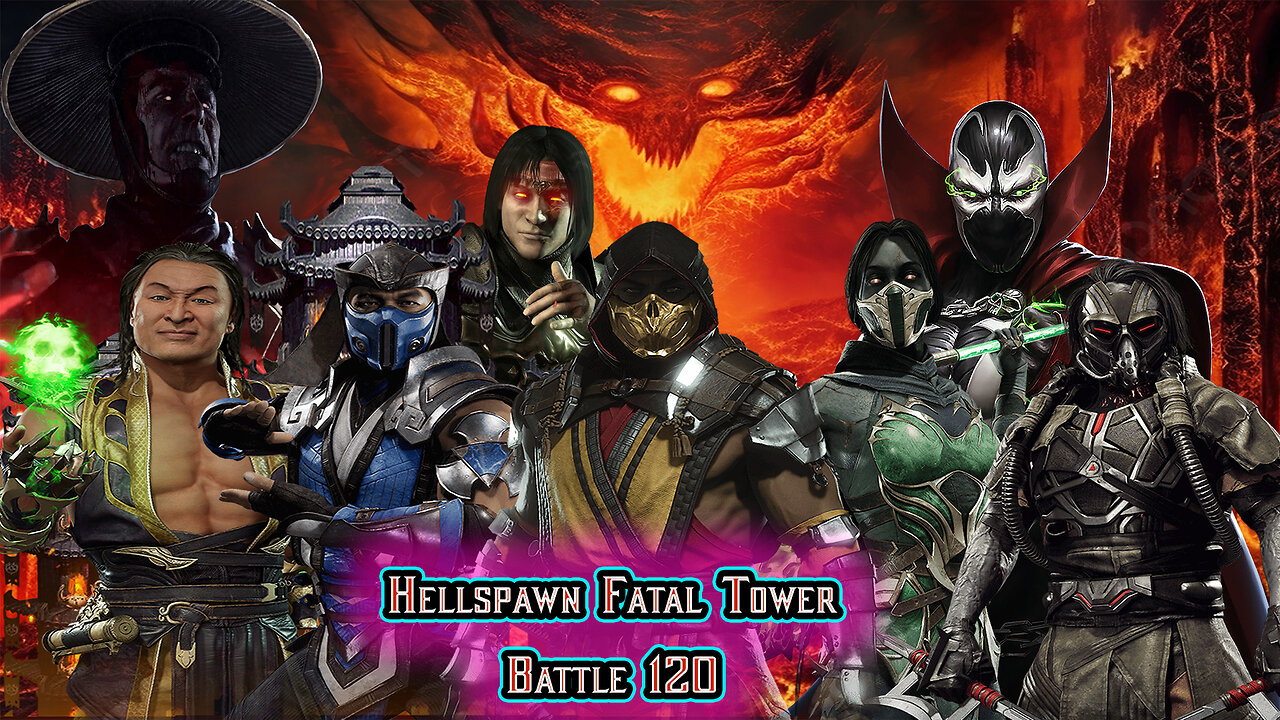 MK Mobile. Hellspawn Fatal Tower - Battle 120