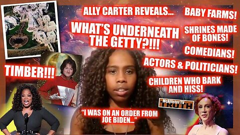 ALLY CARTER TELL5 US WHAT'S UNDER THE 6ETTY! - McAllister TV