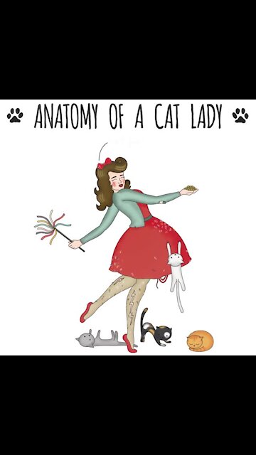 Anatomy of a cat lady [GMG Originals]