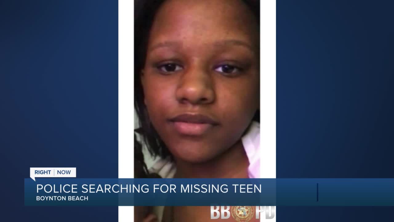 Missing child alert issued for 13-year-old Boynton Beach girl