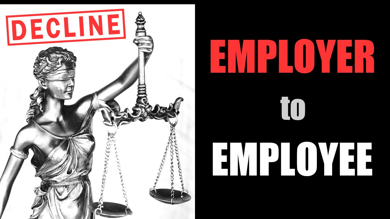 Stand your ground: Putting your employer on notice