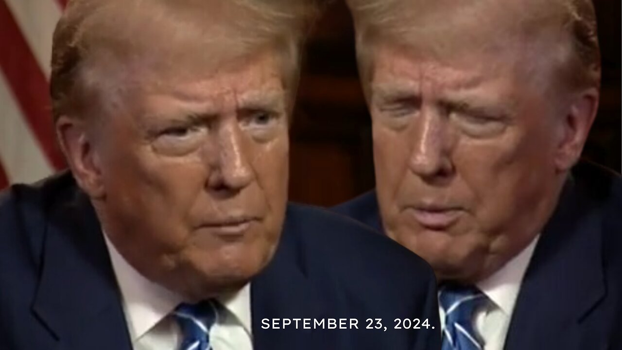 SAME SHIT DIFFERENT DAY - TRUMP IS A DANGEROUS FRAUD - SEPTEMBER 23, 2024