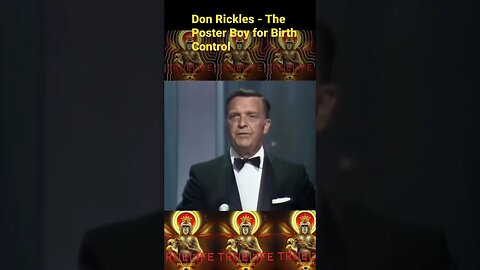 Don Rickles - The Poster Boy for Birth control #entertainment #comedy #love #status #health
