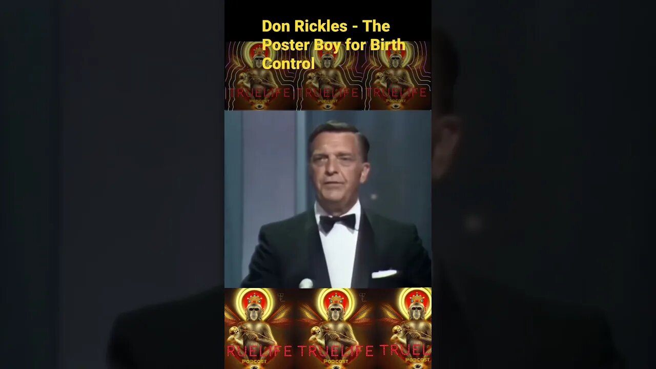 Don Rickles - The Poster Boy for Birth control #entertainment #comedy #love #status #health