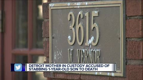 Detroit woman accused of killing child in murder-suicide attempt