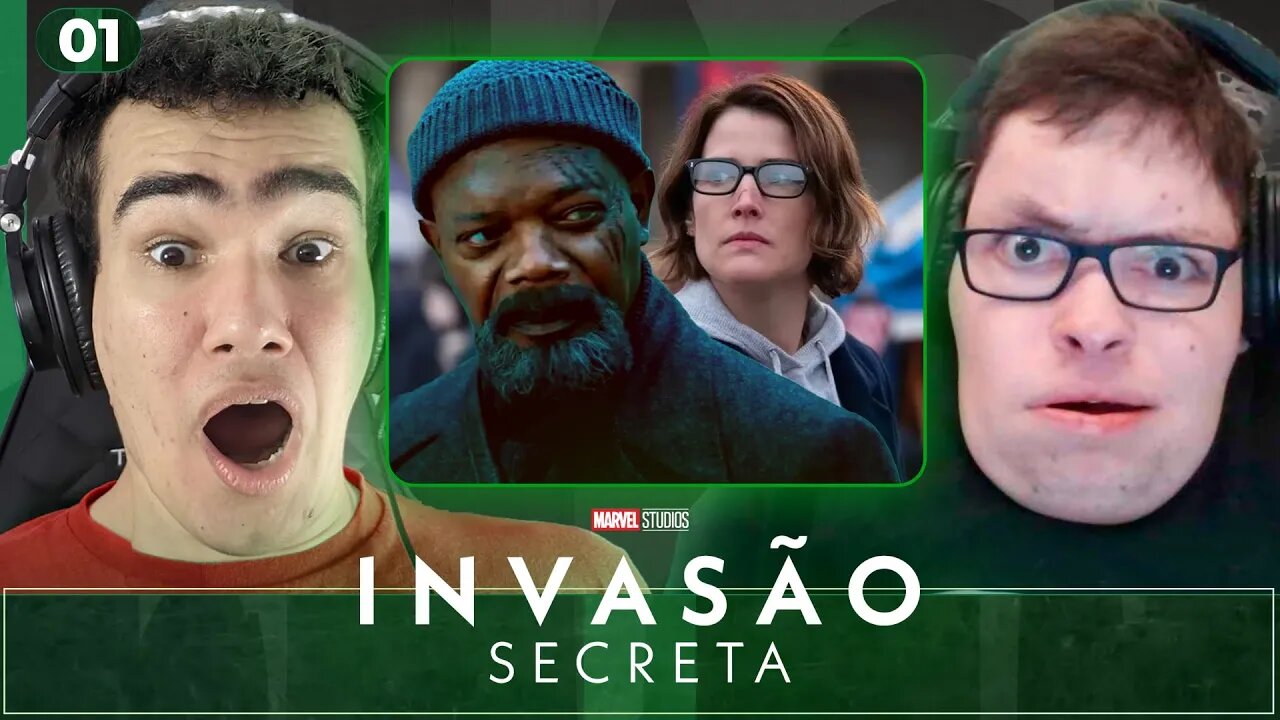 É Todo Mundo SKRULL ?! - React Invasão Secreta EP. 01