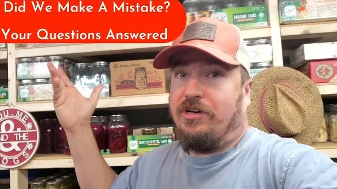 Canning Pantry Problems
