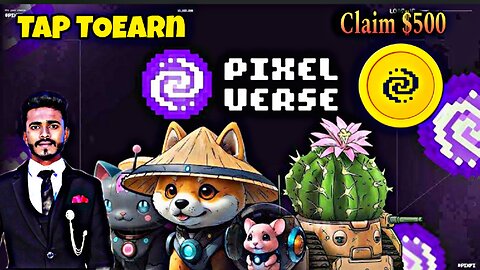 Pixeltap New Update | Pixelverse Maining | Listing Confirm June End Claim Airdrops Pixels Coin