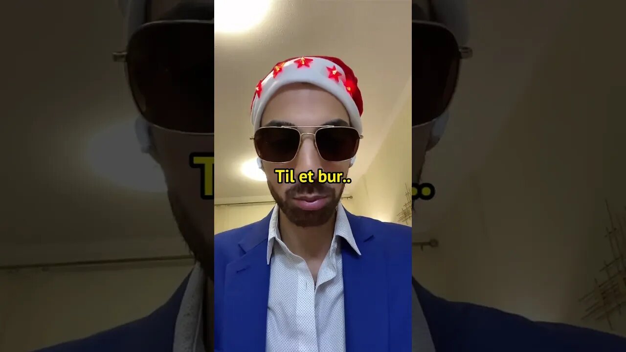 Hvor er bumsemanden henne? #Jul #Dubai #Godjul #Live #Comedy #shorts