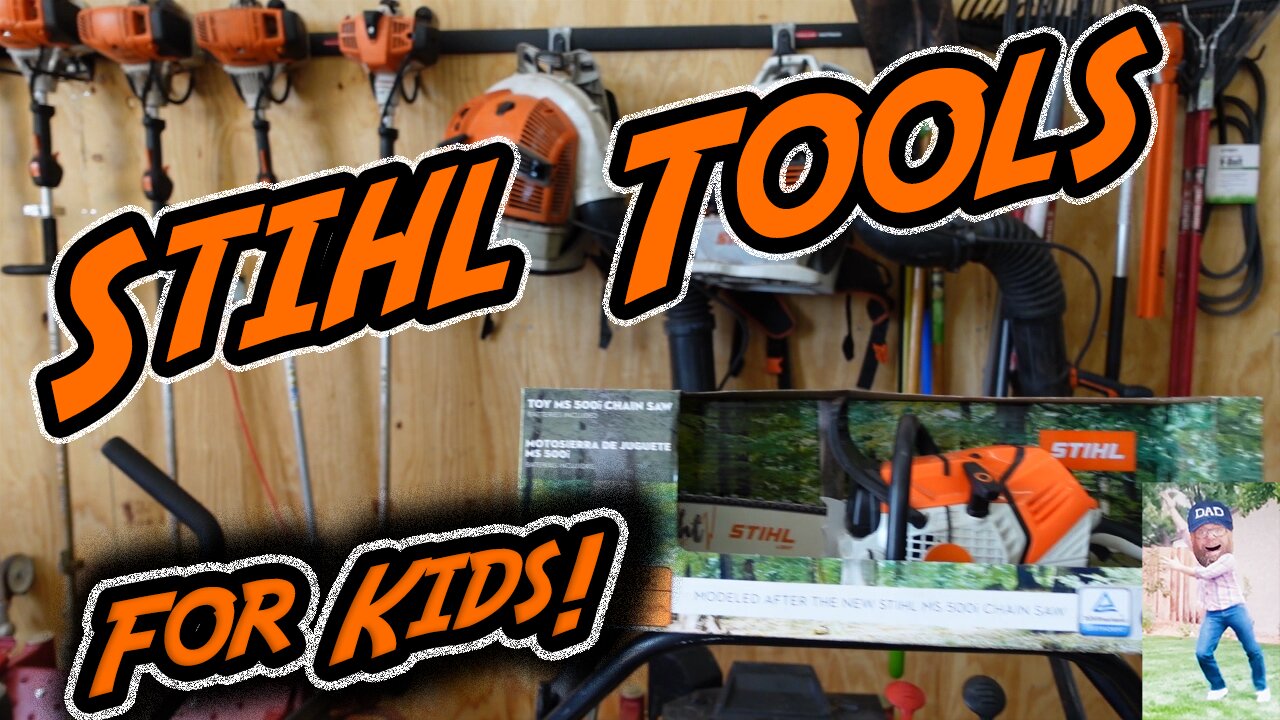 Stihl tools for the kids cause...Father's Day! Plus: a little video for my two knuckleheads