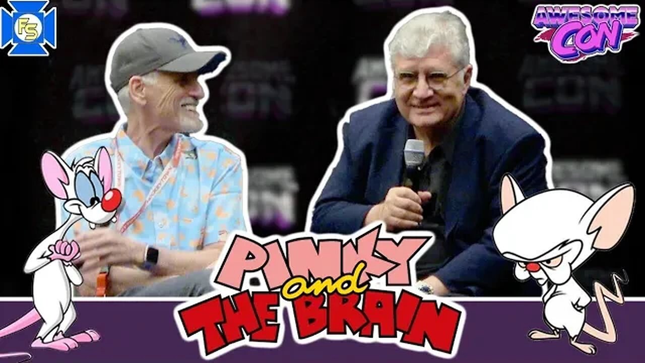 PINKY AND THE BRAIN Panel – Awesome Con 2023