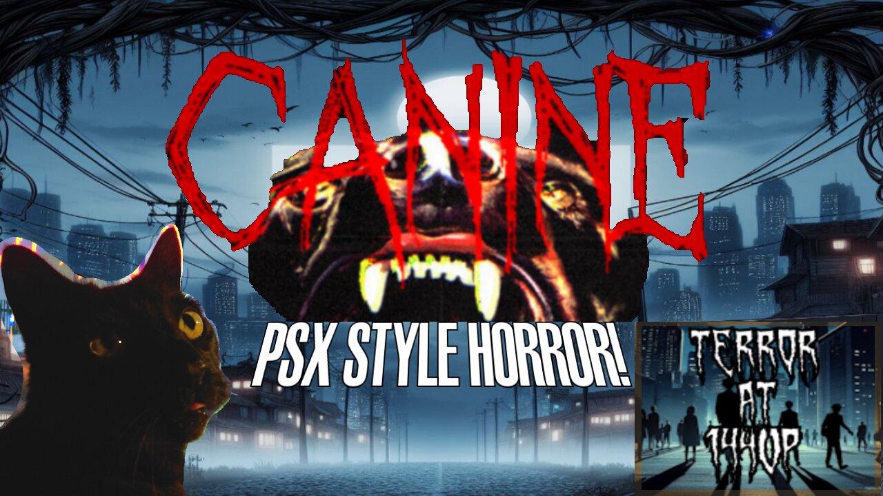 Canine - PSX Style Horror Game! - Full Play-through!