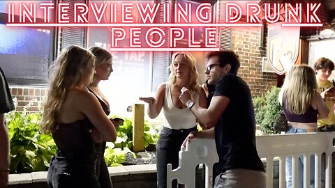 ASKING DRUNK PEOPLE OFFENSIVE QUESTIONS!