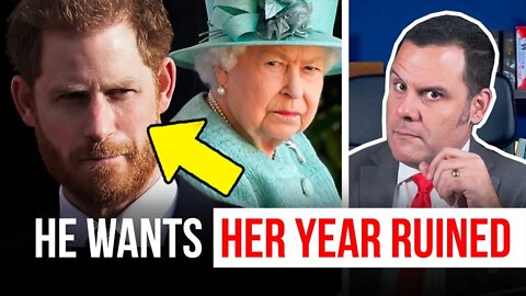 Harry's Legal TANTRUM Is Plan To SMEAR The Queen