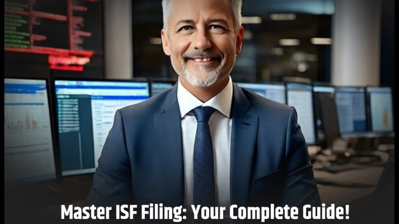 ISF Filing Made Easy: Your Comprehensive Guide to Importer Security Filing