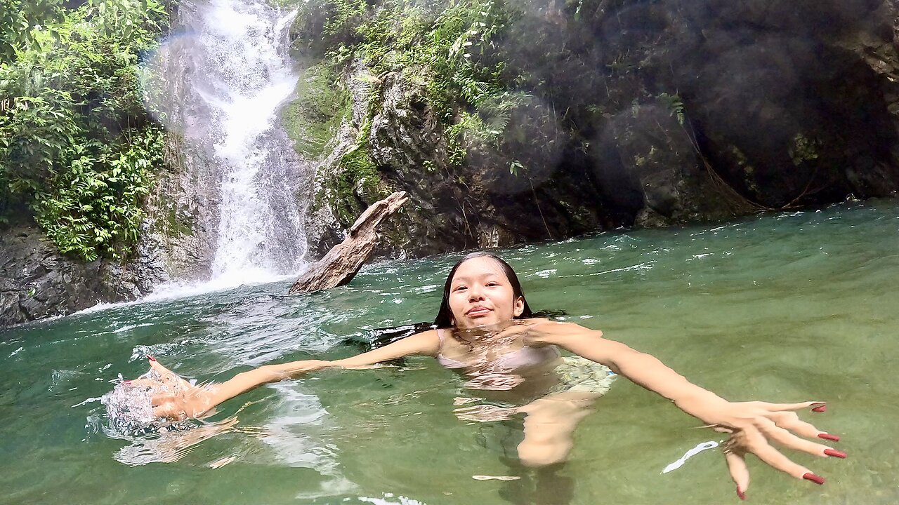 Great Waterfall To Visit ~ "Kai Bae" Koh Chang Island ~ Thailand