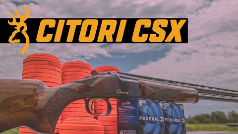 Browning Citori CXS 20 Gauge O/U Shotgun Review