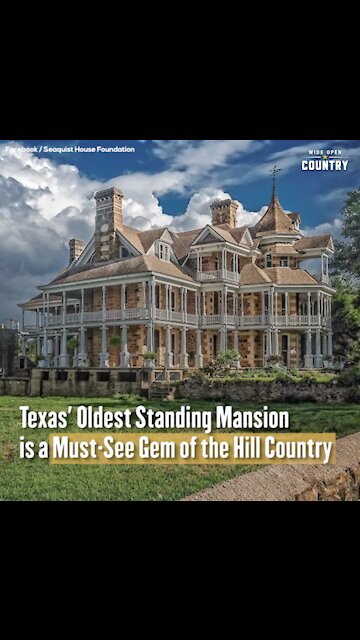 Texas' Oldest Standing Mansion is a Must-See Gem of the Hill Country