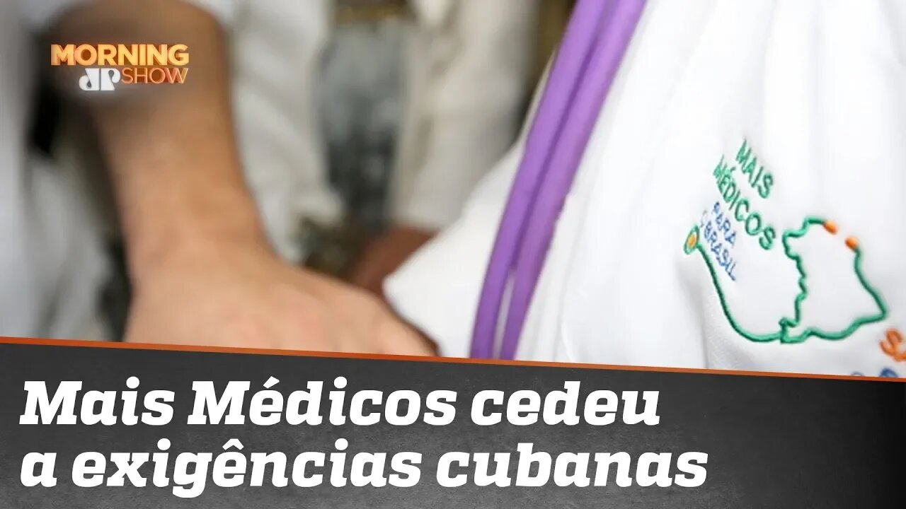 Mais médicos não foi resposta a 2013 e cedeu a exigências cubanas