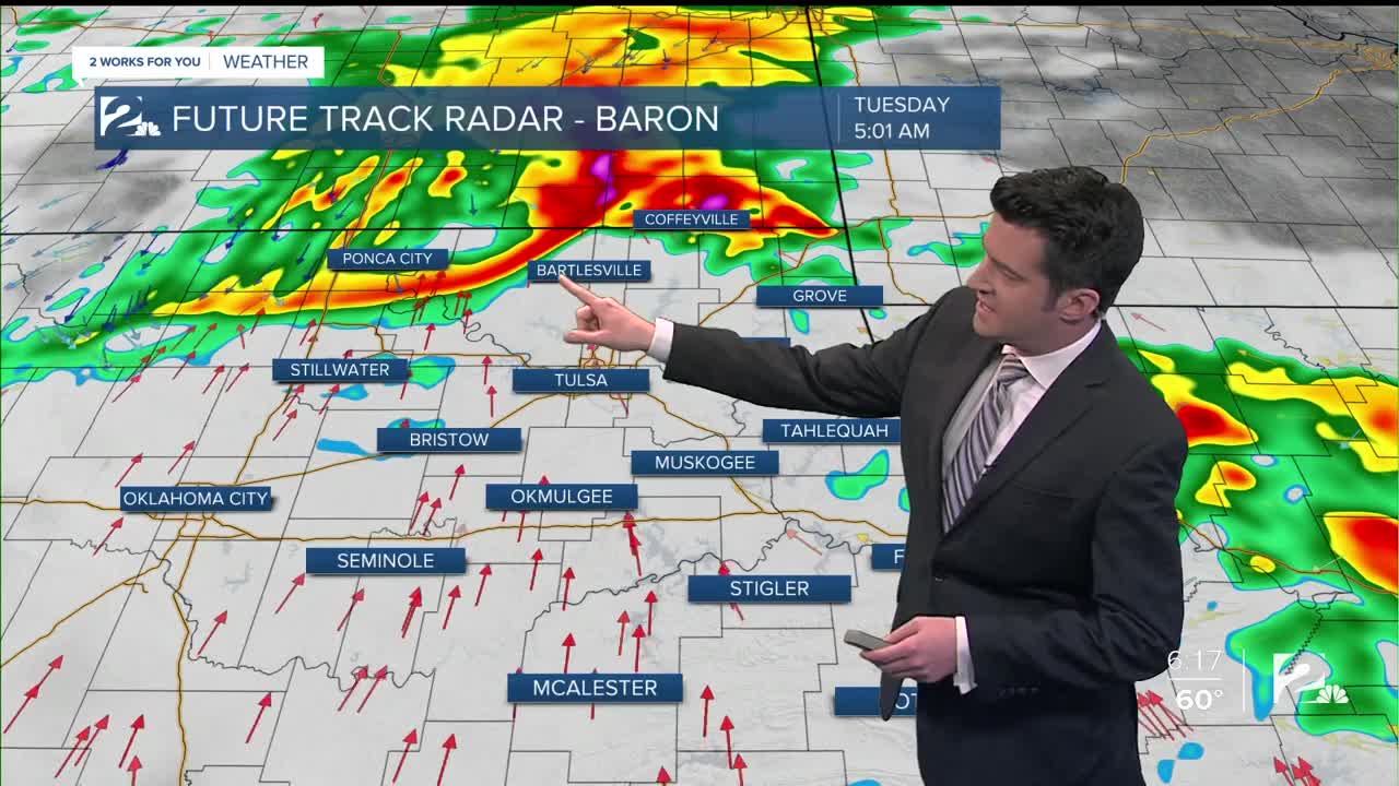 Monday Night Forecast