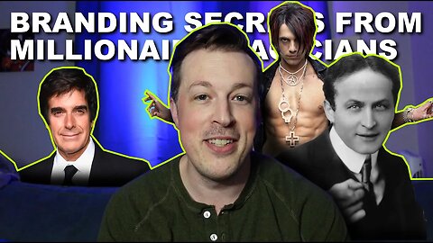 5 Personal Branding Secrets From World Famous Magicians. Give People The Best Way To Talk About You.