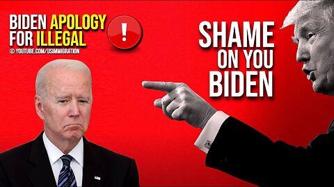 BIDENS Apology for ILLEGAL🔥TRUMP Angry | Ugliest US Election 2024 campaign in American History